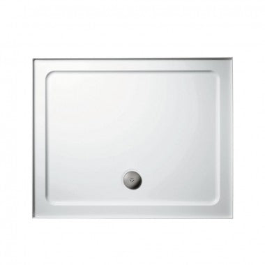 Ideal Standard Simplicity Low Profile Rectangle Shower Tray 4UPS 1000mm x 800mm - White - L507401