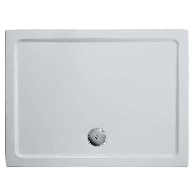 Ideal Standard Simplicity Low Profile Rectangular Flat Top Shower Tray - White - L509501