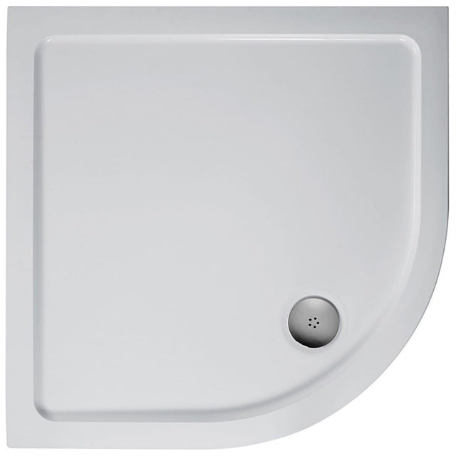 Ideal Standard SIMPLICITY Quadrant Low Profile Shower Tray + Waste Upstand 900x900mm - White - L512501 - TAP 'N' SHOWER