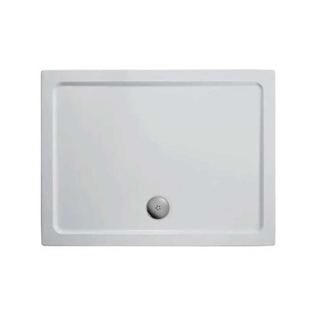 Ideal Standard SIMPLICITY Rectangular Low Profile Shower Tray + Waste Flat Top 1400x900mm White - L509601 - TAP 'N' SHOWER