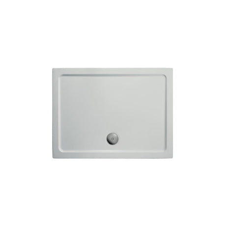 Ideal Standard SIMPLICITY Rectangular Low Profile Shower Tray + Waste Flat Top 1700x700mm White - L509801 - TAP 'N' SHOWER