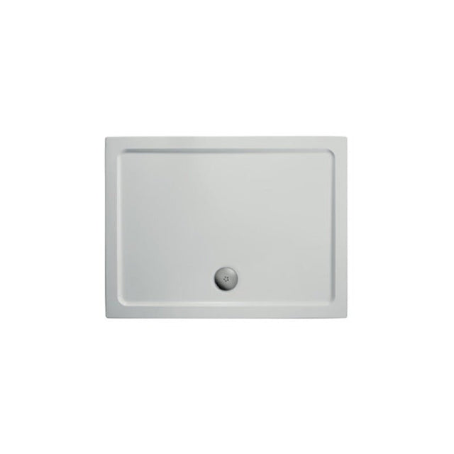 Ideal Standard SIMPLICITY Rectangular Low Profile Shower Tray + Waste Flat Top 1700x700mm White - L509801 - TAP 'N' SHOWER