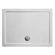 Ideal Standard SIMPLICITY Rectangular Low Profile Shower Tray + Waste Flat Top 900x800mm White - L509101 - TAP 'N' SHOWER