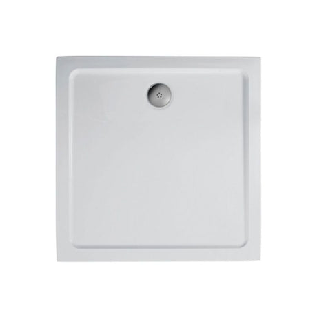 Ideal Standard SIMPLICITY Rectangular Low Profile Shower Tray + Waste Upstand 1000x800mm - White - L511701 - TAP 'N' SHOWER