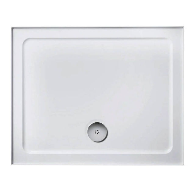Ideal Standard SIMPLICITY Rectangular Low Profile Shower Tray + Waste Upstand 1200x800mm - White - L511901 - TAP 'N' SHOWER