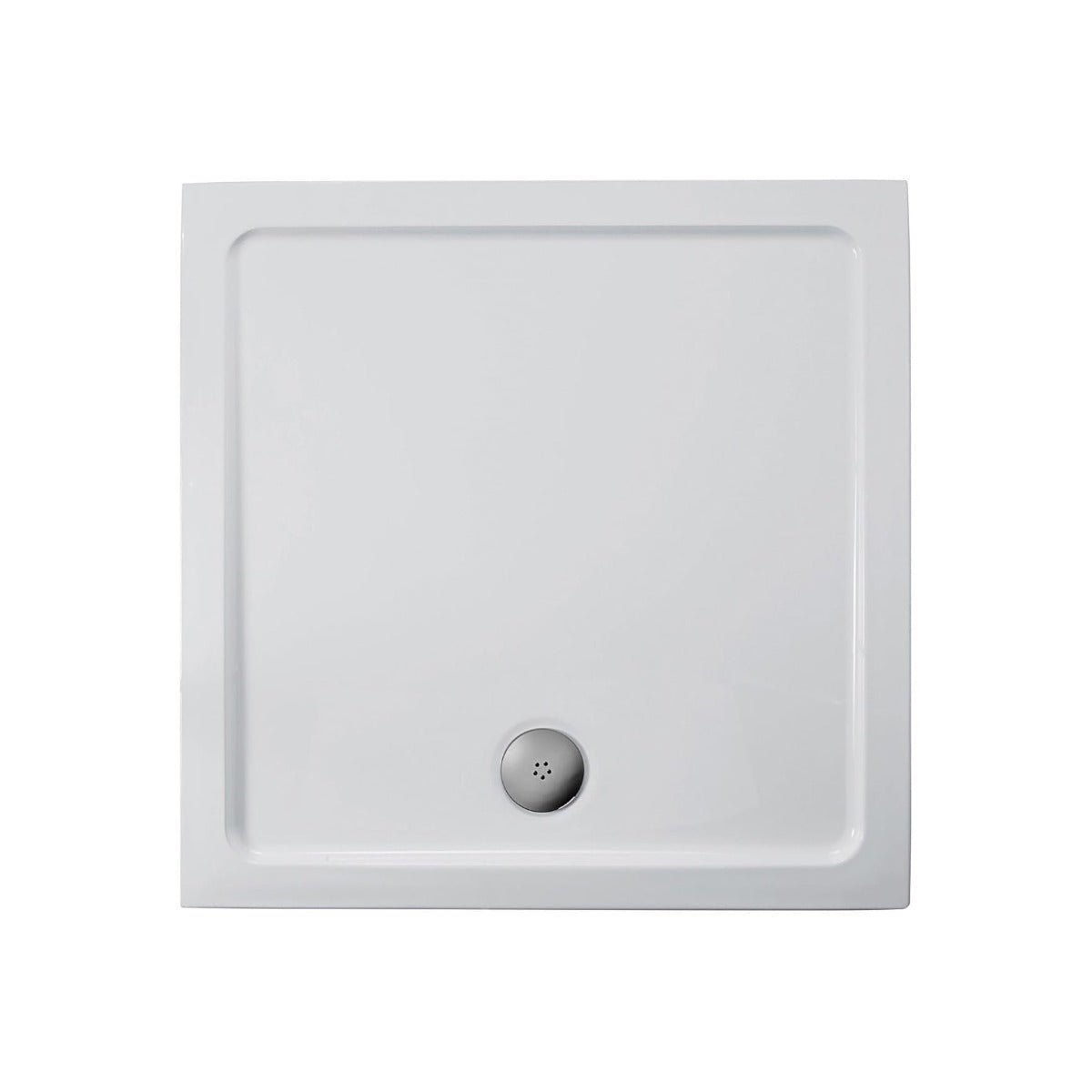 Ideal Standard SIMPLICITY Square Low Profile Shower Tray + Waste Flat Top 700x700mm White - L508501 - TAP 'N' SHOWER