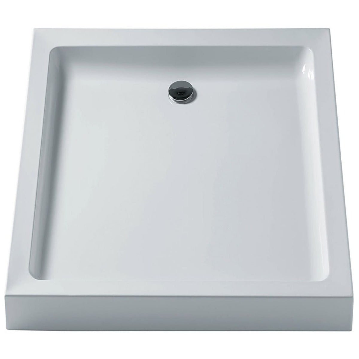 Ideal Standard SIMPLICITY Square Low Profile Shower Tray + Waste Upstand 800x800mm - White - L511401 - TAP 'N' SHOWER