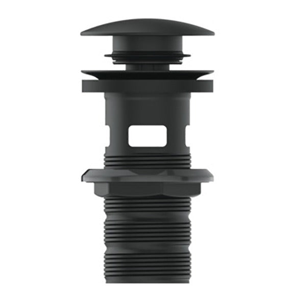 Ideal Standard Slotted Basin Clicker Waste - Silk Black - E1482XG - TAP 'N' SHOWER