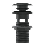 Ideal Standard Slotted Basin Clicker Waste - Silk Black - E1482XG - TAP 'N' SHOWER