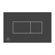 Ideal Standard Solea P2 pneumatic single flushplate - Black - R0110A6