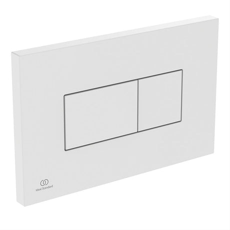 Ideal Standard Solea P2 pneumatic single flushplate - White - R0110AC