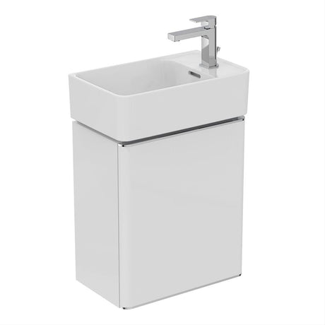 Ideal Standard Strada 1 Door 450mm Vanity Unit ONLY - Gloss White - T4304WG