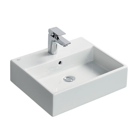 Ideal Standard Strada 1 Tap Hole White Countertop Basin 500mm - K077701