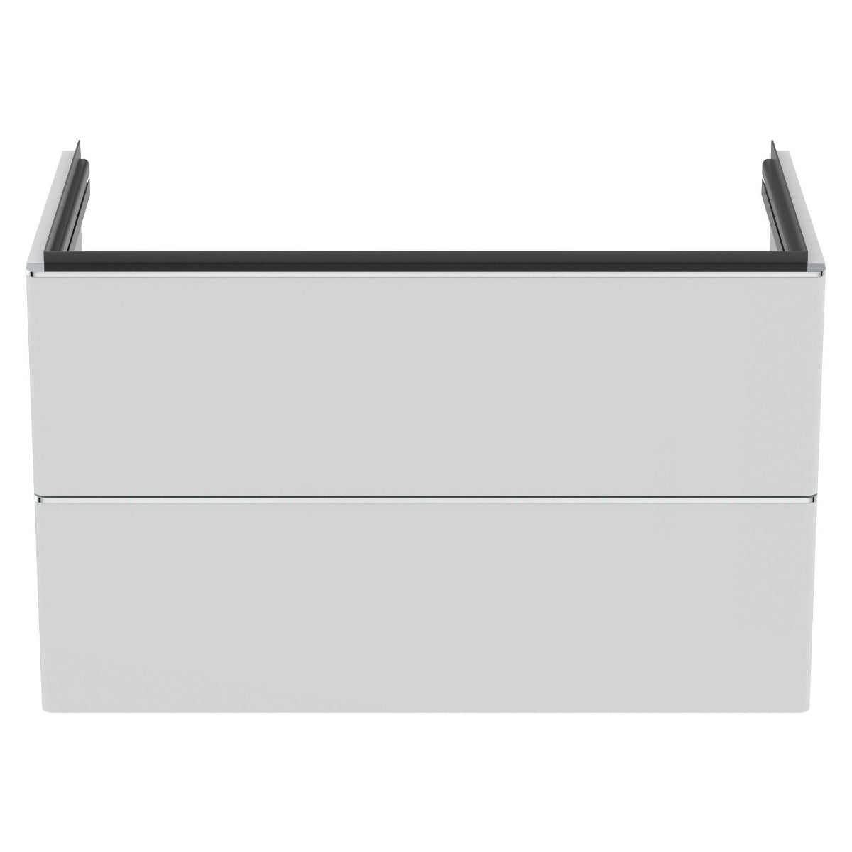 Ideal Standard Strada 2 Drawers 800mm Wall Hung Vanity Unit ONLY - Gloss White - T4296WG