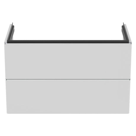 Ideal Standard Strada 2 Drawers 800mm Wall Hung Vanity Unit ONLY - Gloss White - T4296WG