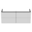 Ideal Standard Strada 4 Drawers 1200mm Wall Hung Vanity Unit ONLY - Gloss White - T4298WG