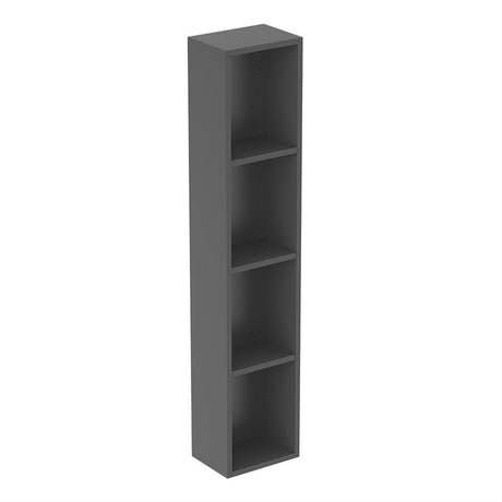 Ideal Standard Strada II Open Half Column Unit 250mm - Matt Anthracite - T4308Y2