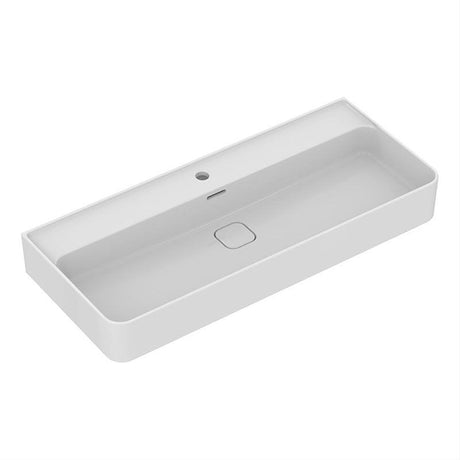 Ideal Standard Strada II Pedestal Basin 0 Tap Holes & Clicker Waste 1000mm - White - E240201 - TAP 'N' SHOWER