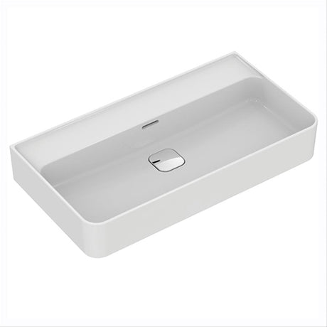 Ideal Standard Strada II Pedestal Basin 0 Tap Holes & Clicker Waste 800mm - White - E240101 - TAP 'N' SHOWER