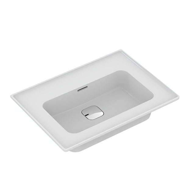 Ideal Standard Strada II Vanity Basin 0 Tap Holes & Clicker Waste 600mm - White - E239401 - TAP 'N' SHOWER