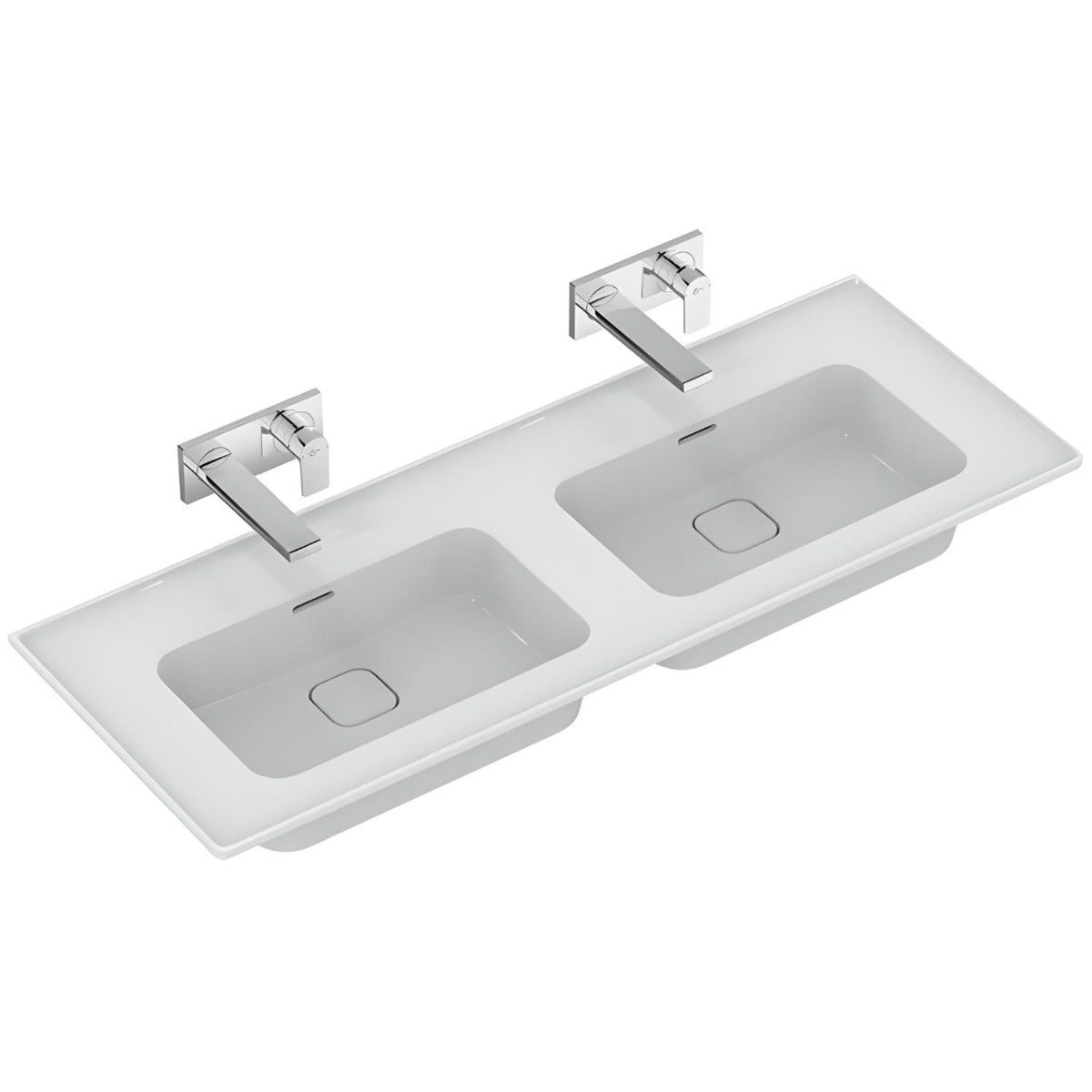 Ideal Standard Strada II Vanity Basin 0 Tap Holes & Clicker Wastes 1240mm - White - E239701 - TAP 'N' SHOWER