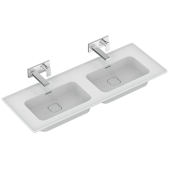 Ideal Standard Strada II Vanity Basin 0 Tap Holes & Clicker Wastes 1240mm - White - E239701 - TAP 'N' SHOWER