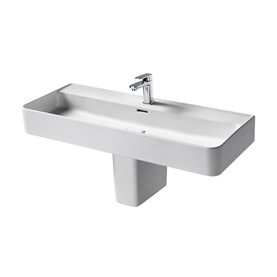 Ideal Standard Strada II Washbasin 1 Taphole with Overflow 100cm - White - E238901 - TAP 'N' SHOWER