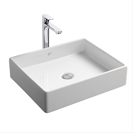 Ideal Standard Strada Rectangular Vessel Washbasin No Taphole 50cm - White - K077601