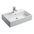 Ideal Standard Strada Vessel Washbasin Taphole Glazed Back with Overflow 50cm - White - K081601 - TAP 'N' SHOWER