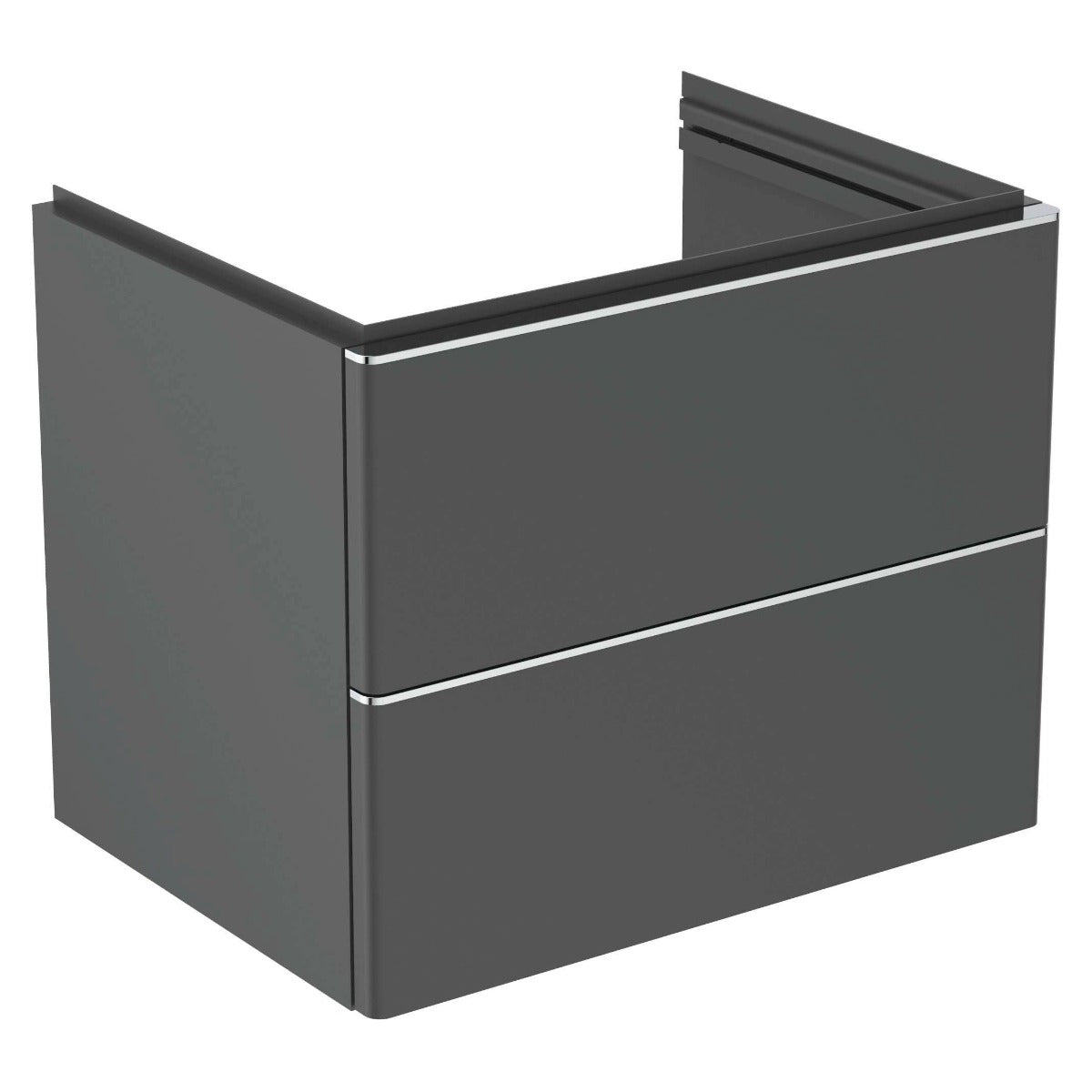 Ideal Standard Strada 500mm Wall Hung Vanity Unit ONLY - Matt Anthracite - T4295Y2