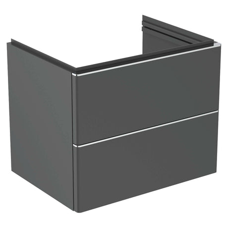 Ideal Standard Strada 500mm Wall Hung Vanity Unit ONLY - Matt Anthracite - T4295Y2