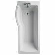 Ideal Standard Tempo Arc Idealform Left Hand Shower Bath 1700x700mm - White - E257701 - TAP 'N' SHOWER