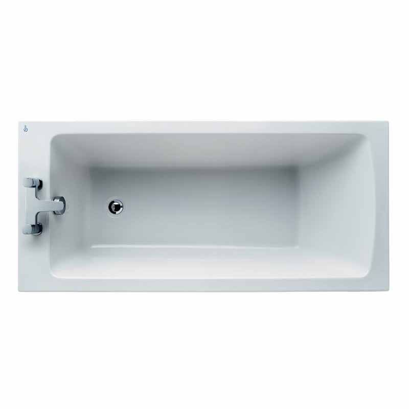 Ideal Standard Tempo Arc Idealform Plus+ Bath 1500x700mm - White - E155301 - TAP 'N' SHOWER