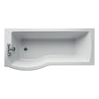 Ideal Standard Tempo Arc Shower Bath Idealform Plus 170cm x 80cm - White - E257601 - TAP 'N' SHOWER