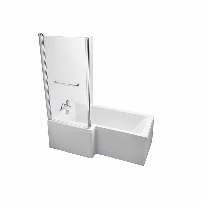 Ideal Standard Tempo Cube Idealform Plus+ Left Hand Shower Bath 1700x700mm - White - E260301 - TAP 'N' SHOWER