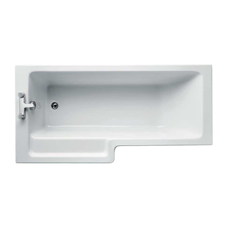 Ideal Standard Tempo 1700mm x 700mm/850mm Left Handed 0 Tap Hole Cube 