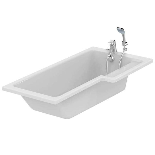 Ideal Standard Tempo 1700mm x 700mm/850mm Right Handed 0 Tap Hole Cube Shower Bath - E259401