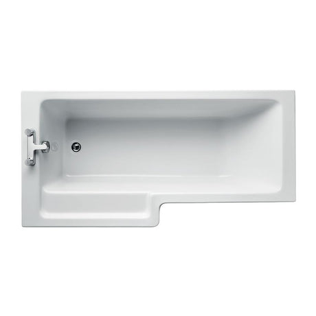 Ideal Standard Tempo Cube Square Shower Bath Idealform Plus 170cm x 85cm - White - E260101