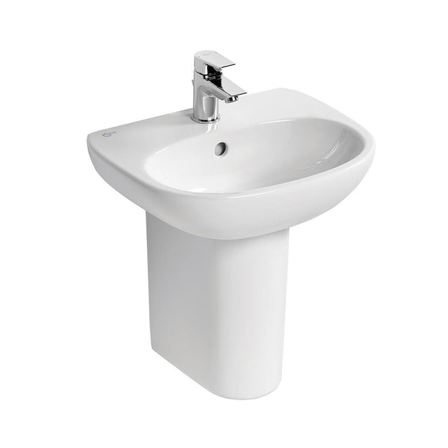 Ideal Standard Tesi Handrinse Washbasin 1 Taphole With Overflow 45cm - White - T031301 - TAP 'N' SHOWER