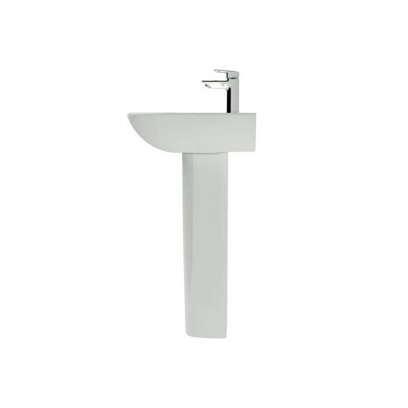 Ideal Standard Tesi Pedestal Basin 1 Tap Hole 500mm - White - T031201 - TAP 'N' SHOWER