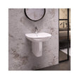 Ideal Standard Tesi Semi Pedestal - White - T357301 - TAP 'N' SHOWER