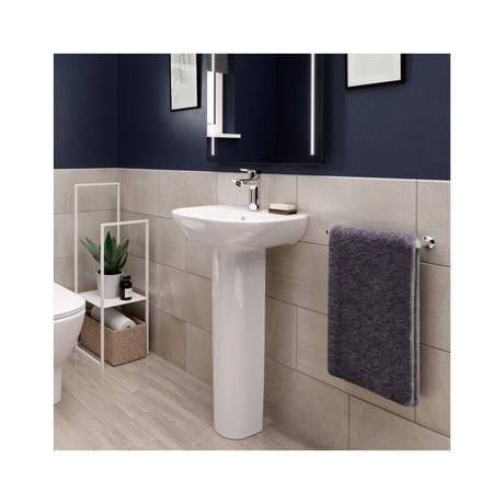 Ideal Standard Tesi Small Full Pedestal - White - T352101 - TAP 'N' SHOWER