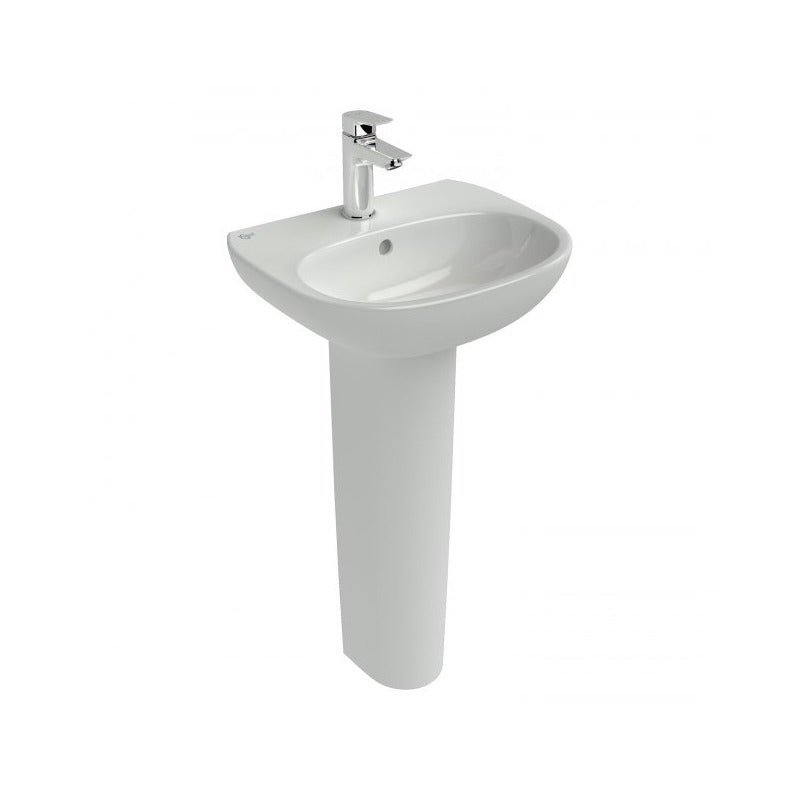 Ideal Standard Tesi Small Full Pedestal - White - T352101 - TAP 'N' SHOWER