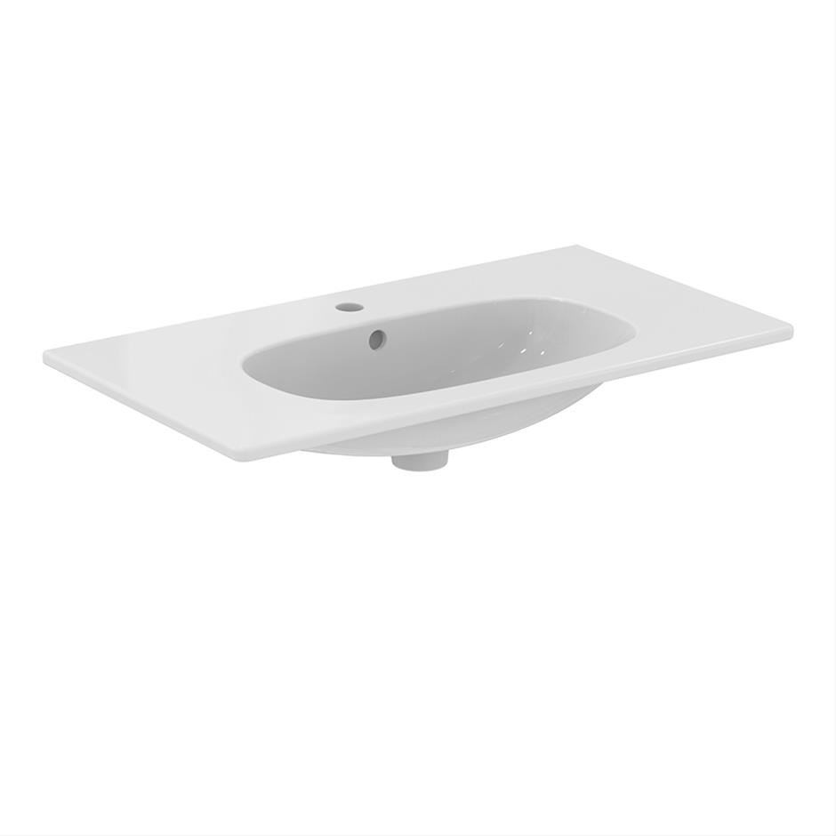 Ideal Standard Tesi Vanity Washbasin 80cm - White - T350901 - TAP 'N' SHOWER