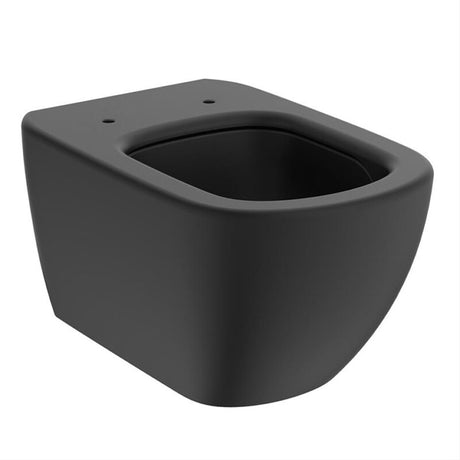 Ideal Standard Tesi Wall Hung Toilet Pan ONLY - Silk Black - T0079V3