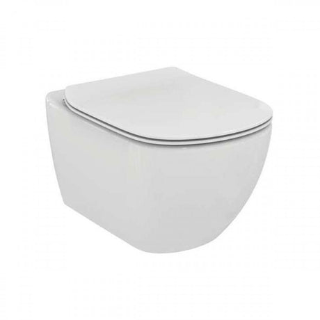 Ideal Standard Tesi Wall Hung Toilet Pan ONLY - Silk White - T0079V1