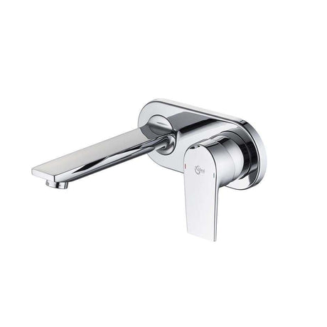 Ideal Standard Tesi Modern Chrome Wall Mounted Basin Mixer Tap - A6578