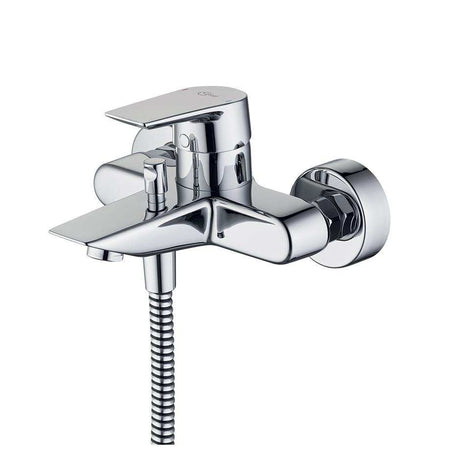 Ideal Standard Tesi Modern Chrome Wall Mounted Bath Shower Mixer Tap -