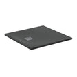 Ideal Standard Ultra Flat S + 1000 x 1000mm Shower Tray - Jet Black - T5608FV - TAP 'N' SHOWER