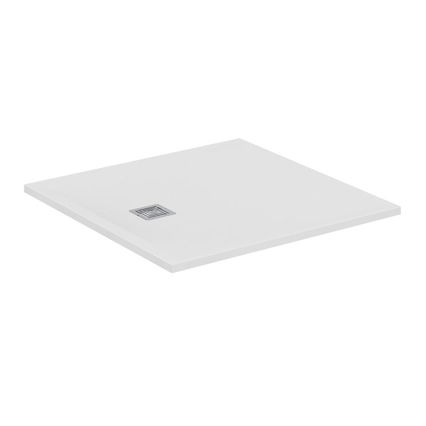 Ideal Standard Ultra Flat S + 1000 x 1000mm Shower Tray - Pure White - T5608FR - TAP 'N' SHOWER